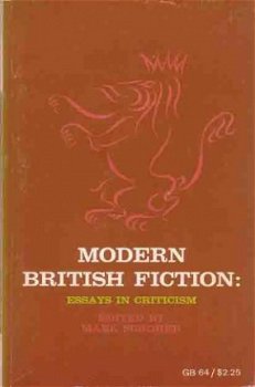 Modern british fiction [Essays in criticism] [Galaxy Book, n - 1