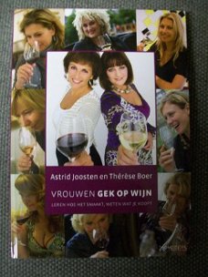 Vrouwen gek op wijn Astrid Joosten en Therese Boer
