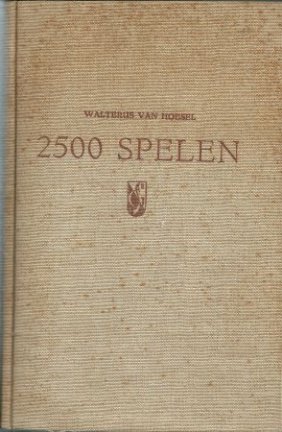 Hoesel, Walterus van - 2500 spelen - nr. 1