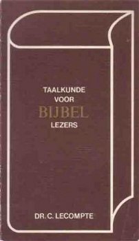 Taalkunde voor bijbellezers - 1