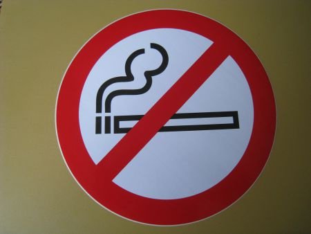 Sticker Rookverbod - nr. 1