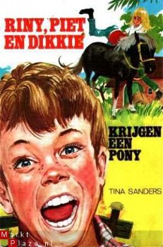 Sanders, Riny, Piet en Dikkie krijgen een pony - 1