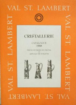 Boek : Val St Lambert catalogue 1908 - 1