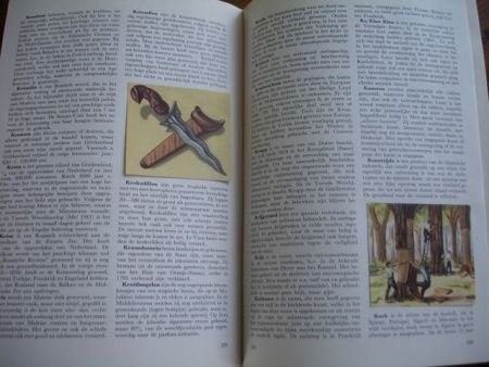 oud plaatjes encyclopedie boek *IK WEETHET* - 1