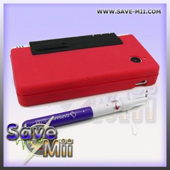 DSi - Capdase Silikoon Hoes (ROOD) - 1