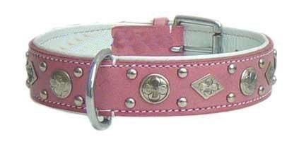 Halsband Royal Tough Pink/Silver NU 50 % - 1