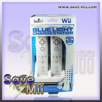 Wii - Blue Light Lader (WIT) - 1