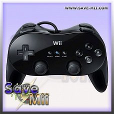 Wii - Classic Controller (ZWART)