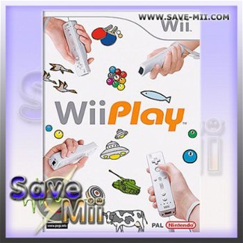 Wii - Wii Play + Remote Control - 1