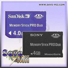 MemoryStick Pro Duo (4GB)