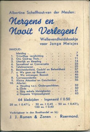 Schelfhout A. - Meisje verdiep je dat zijn er 3 - nr. 1
