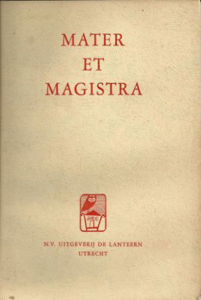 Mater et Magistra. Encycliek Joannes XXIII - nr. 1