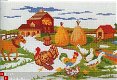 borduurpatroon 1589 kleed met boerderijdieren - 2 - Thumbnail