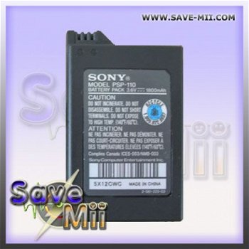 PSP1 - 1800 mAh Batterij - 1