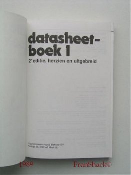 [1989] Datasheetboek 1, 2 e editie, Redactie, Elektuur - 2