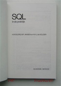 [1987] SQL in de praktijk, Eilers e.a, Academic Service - 2