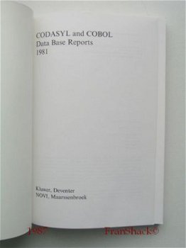 [1987] Codasyl and Cobol Data Base Reports 1981, Kluwer/NOVI - 2