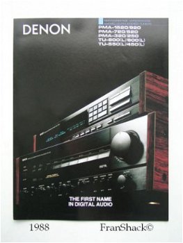 [1988] DENON Digital Audio, overzicht ‘89, Penhold - 1