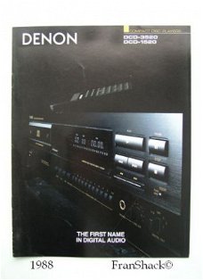 [1988] DENON CD-players, overzicht(E) ’89, Penhold