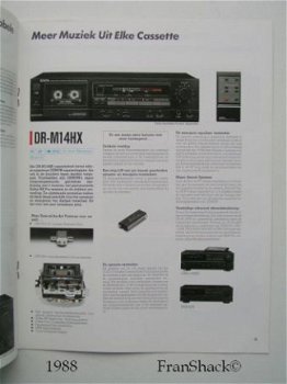 [1988] DENON Cassettedecks, overzicht’89, Penhold - 2