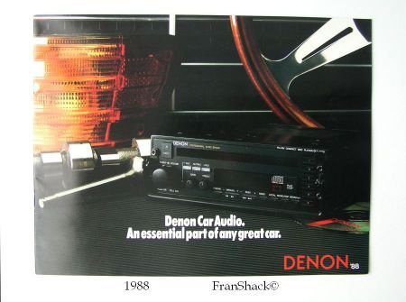 [1988] DENON Car Audio, overzicht (E)‘89, Penhold - 1