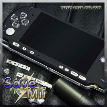 PSP3 - Faceplate (SMOOTH BLACK) - 1