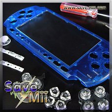 PSP3 - Faceplate (TRANSPARANT BLAUW)