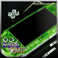 PSP3 - Faceplate (TRANSPARANT GROEN)