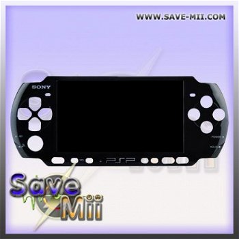 PSP3 - Originele Faceplate (ZWART) - 1