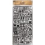 Tim Holtz idea-ology alpha parts ransom - 1