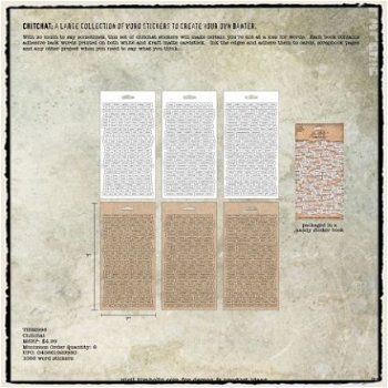 Tim Holtz idea-ology chit chat (1088 pieces) - 1