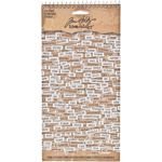 Tim Holtz idea-ology chit chat (1088 pieces) - 2