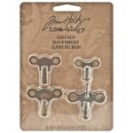 Tim Holtz idea-ology clock keys - 1