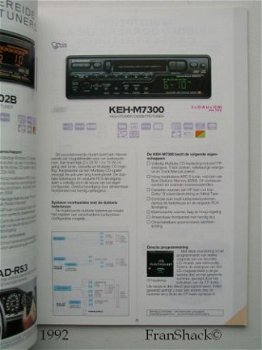 [1992] Pioneer Car Audio Guide, product overzicht, Pioneer - 2