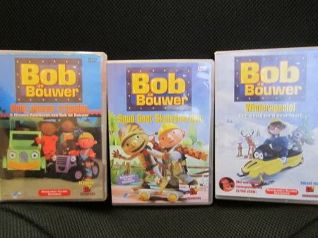 3x Bob de Bouwer DVD - 1