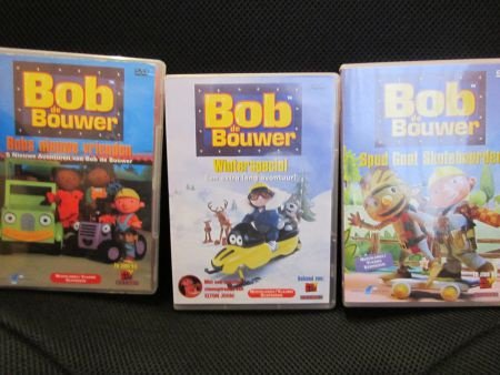 3x Bob de Bouwer DVD - 2