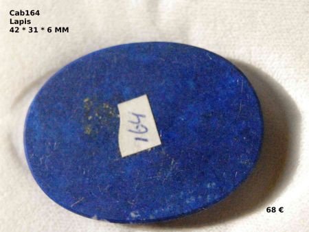 Cabochon #164 Lapis Lazuli - 1