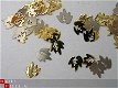 3D Verguld Nagel decals logo's blad NAIL ART GOUD Gouden - 1 - Thumbnail