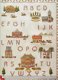borduurpatroon 1688 alfabet met huizen - 1 - Thumbnail