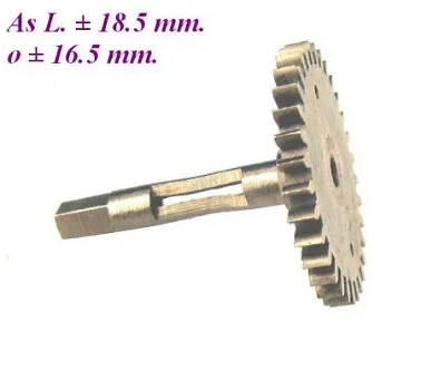 Minuutpijp = Franse pendule / regulateur =16088 - 1