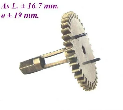 Minuutpijp = Franse pendule / regulateur =16086 - 1