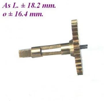 Minuutpijp = Franse pendule / regulateur =16082 - 1