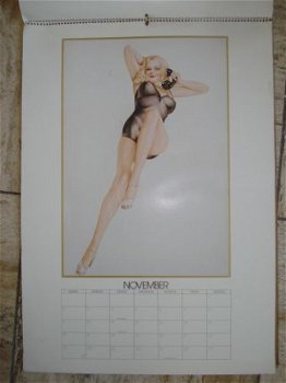 Kalender van Vargas 1980 compleet formaat 41 x 57 - 1