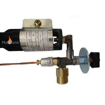 Aardgas wokbrander thermisch beveiligd oliebollen bakken - 1