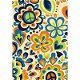 NIEUW glossy glitter papier Hippie Chick 19 Big Floral DCWV - 1 - Thumbnail