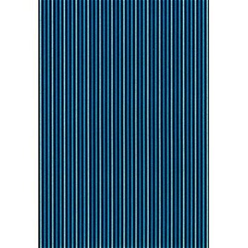 NIEUW scrappapier Hippie Chic NR 23 Blue Stripes van DCWV - 1