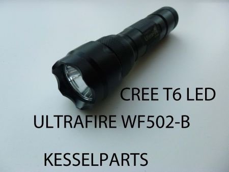 Ultrafire led zaklamp CREE XM-L T6 SUPERLED oplaadbare accu - 1
