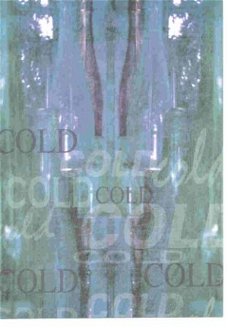 ACHTERGRONDVEL (A5) --- FLESSEN (Cold)  --- blauw-groen