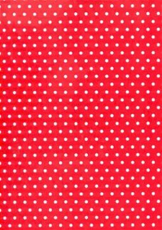 ACHTERGRONDVEL (A4) --- GESTIPPELD --- Wit op rood