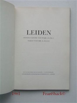 [1961] Leiden, Foto-/Tekstboek, W.v.Hoeve - 2